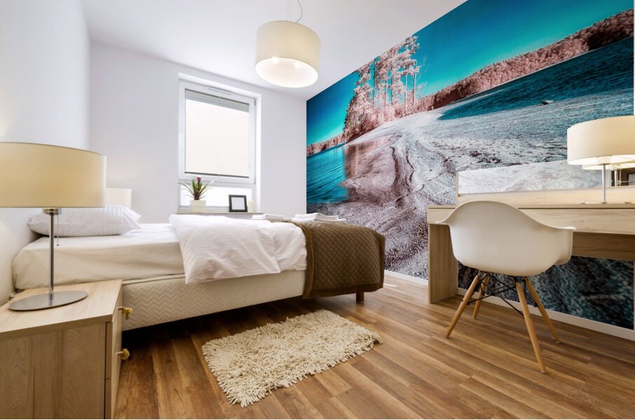 Mystical Dreamworlds: Out There in Windcreek  Mural print