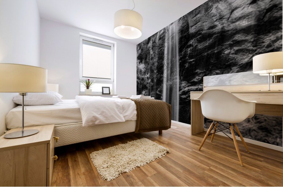 Tranquil Veil   Magenta Falls Mural print