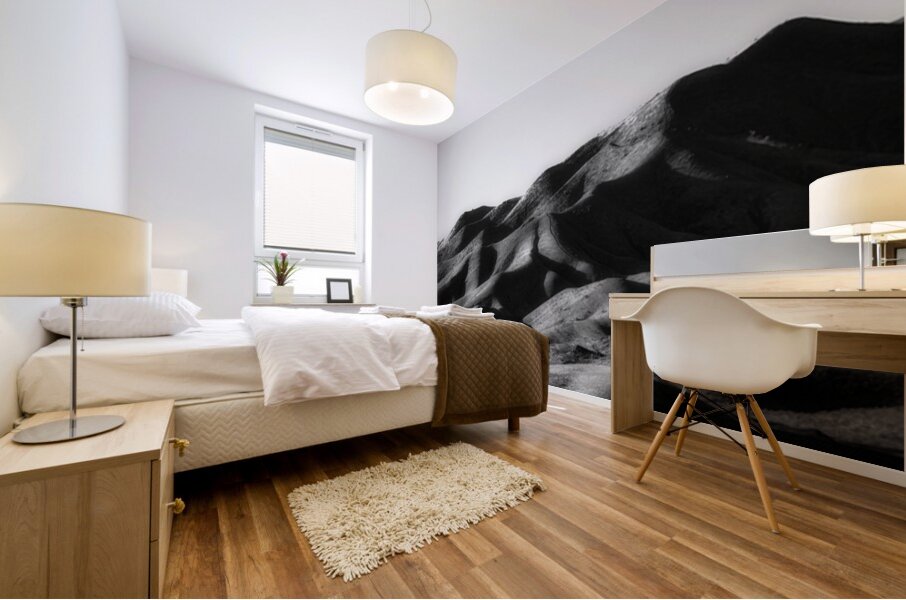 Mountains Shadowy Dance Mural print