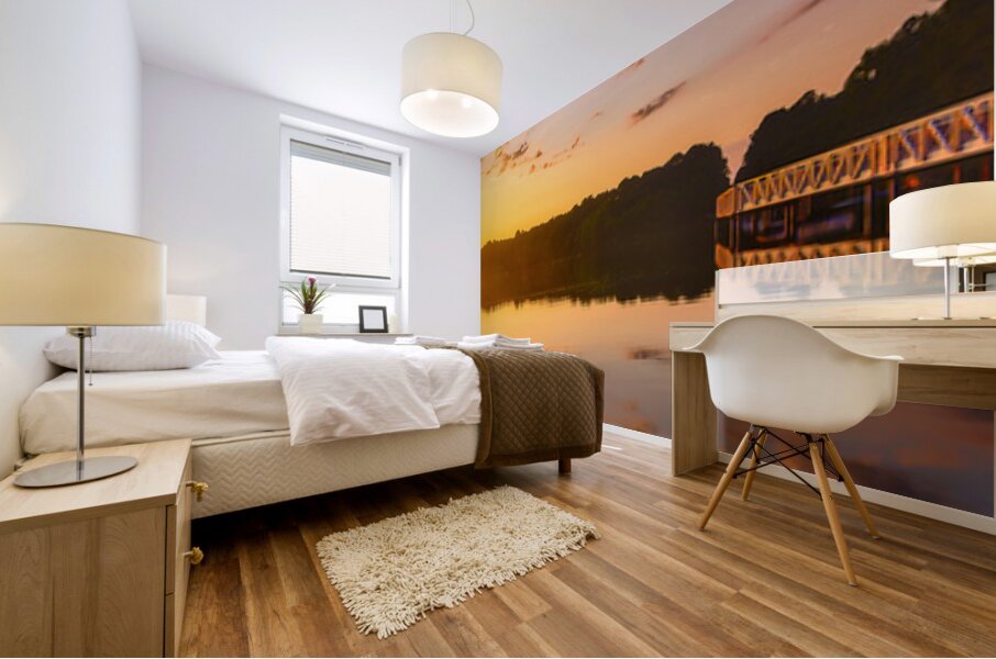 Killens Sunset Mural print