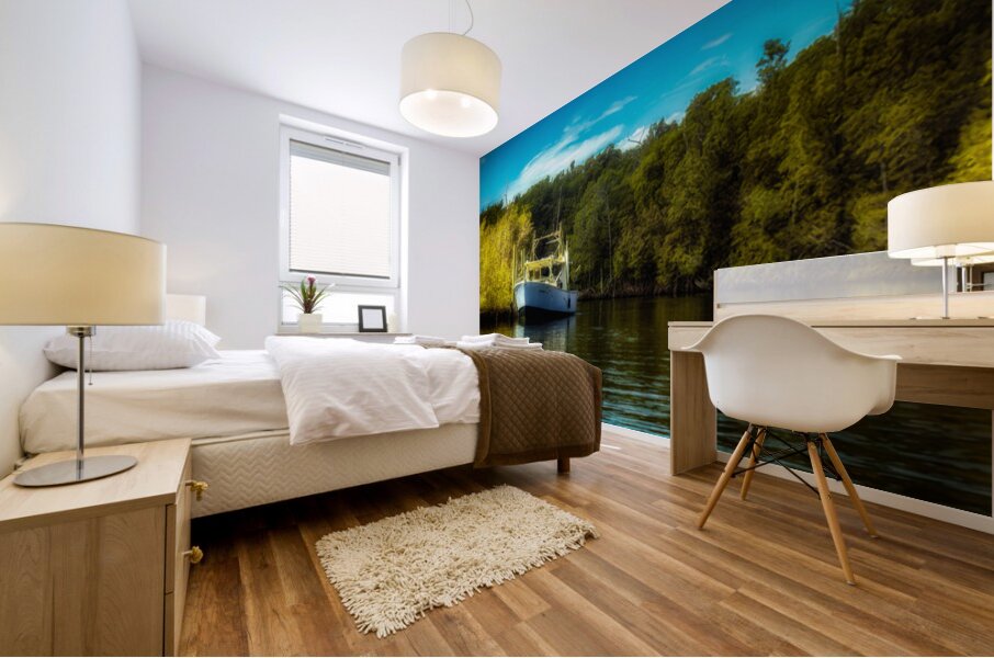 Harbor of Quiet Light Mural print