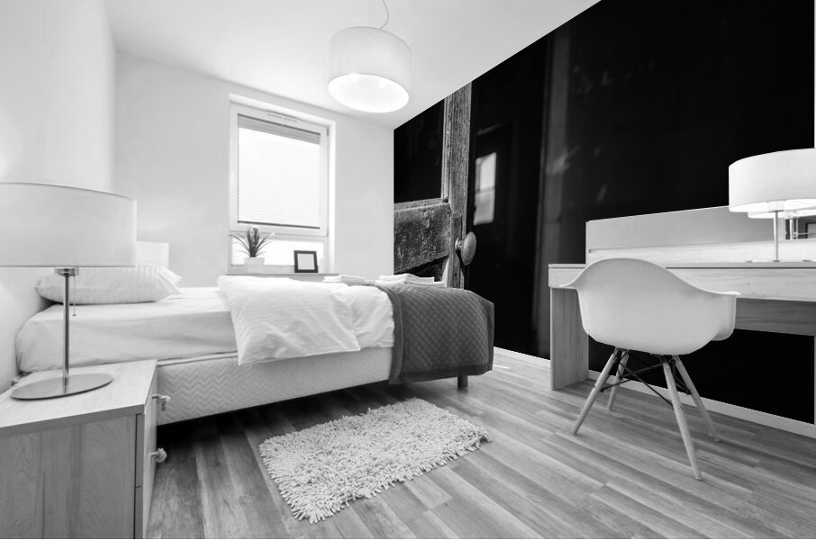 Farmhouse Door Knob Mural print