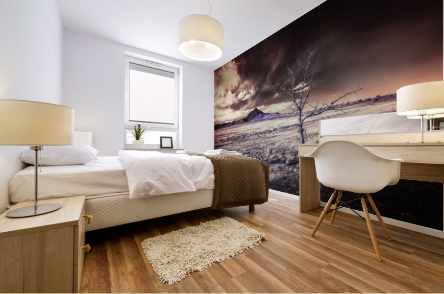 Surreal Twilight: Otherworldly Mural print