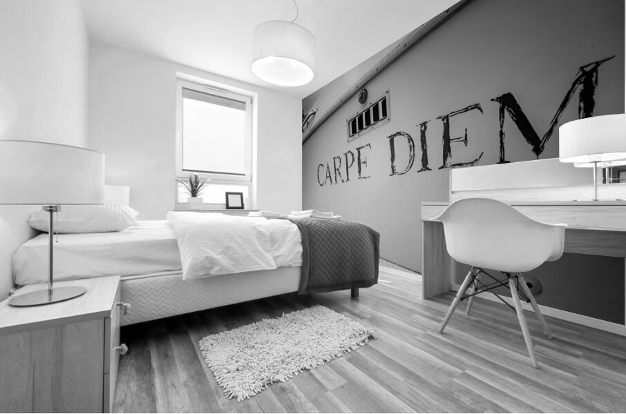 Nautical Noir: Carpe Diem Mural print