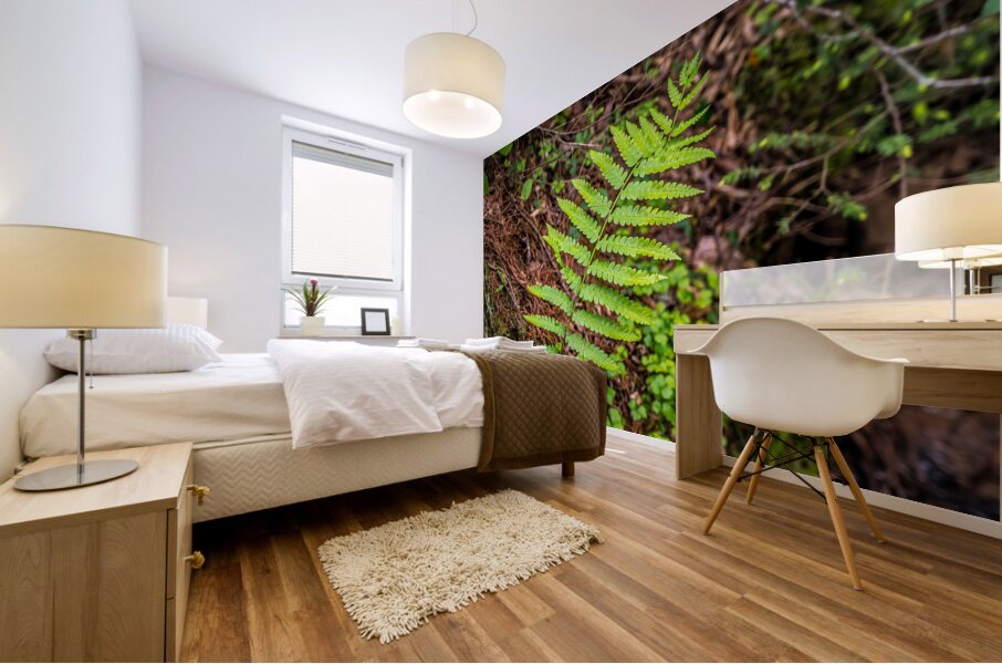 Fern Pattern Mural print