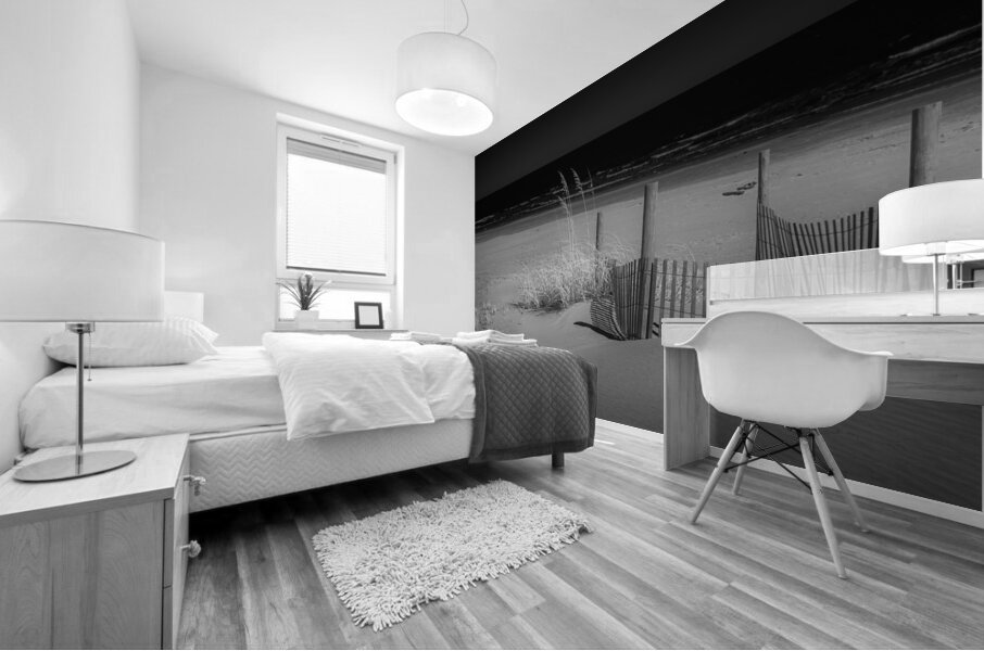 Gaurded Calm Mural print