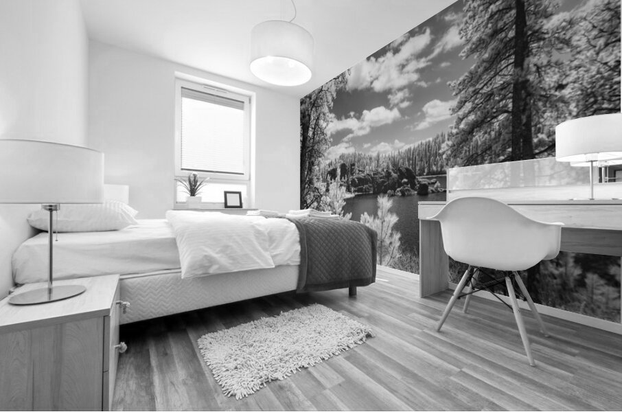 Sylvan Lakes Majesty: An Overview Mural print