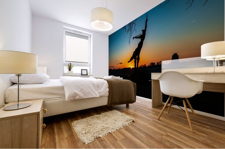 Song of Sunrise: Louisiana Dawn Mural print