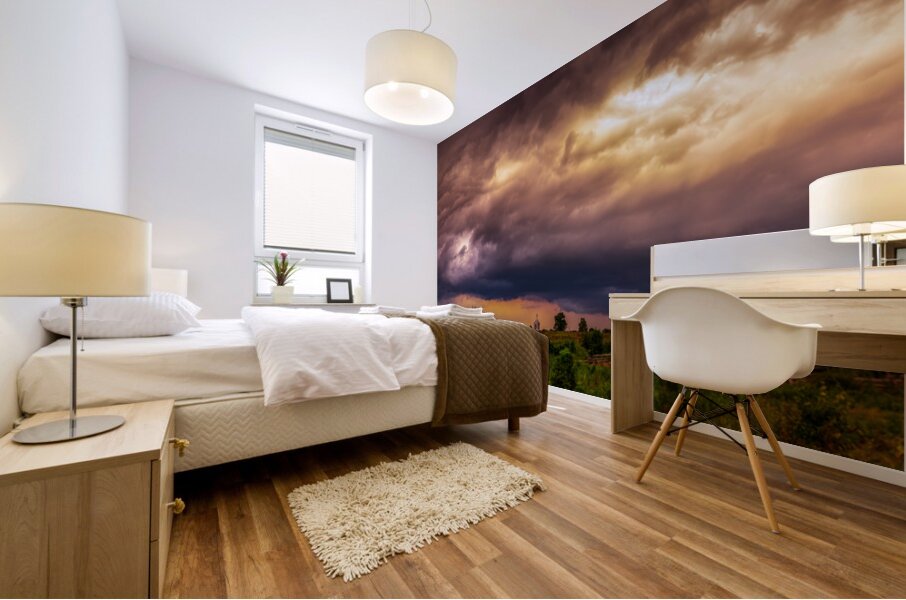 Tempestuous Tranquility  Mural print