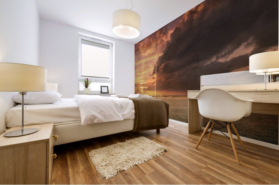 Anchored Affection: A Photo Expedition in Beauforts Waters Mural print