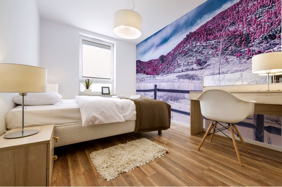 Chautauqua Chronicles: Purple Majesty Mural print