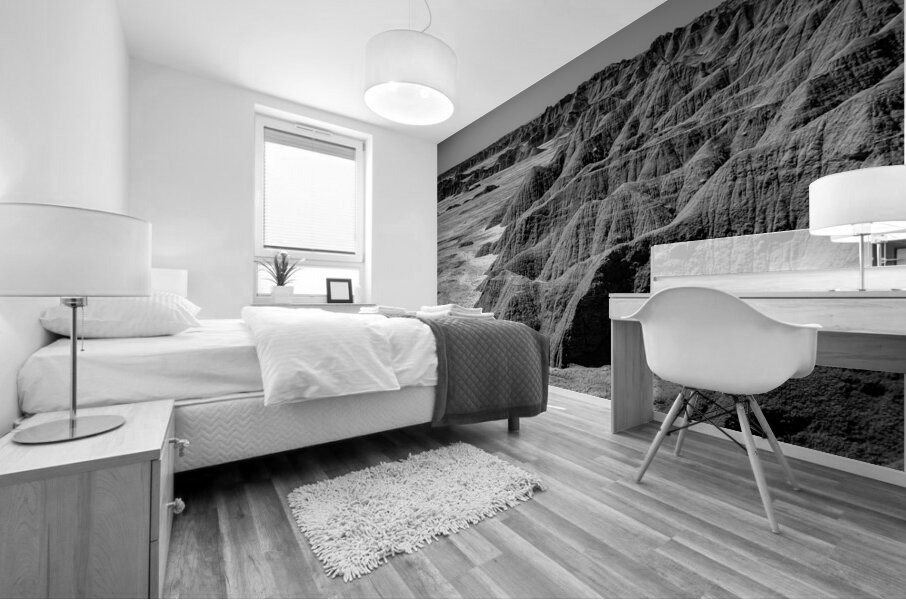 Shadows of the Earth: Badlands Edge Mural print