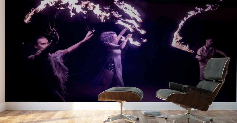 Flameweavers Dance Wall Murals