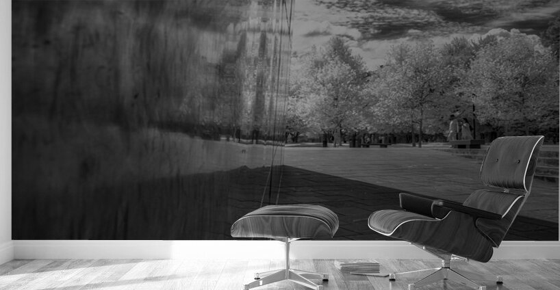 Vanishing Reflection Wall Murals