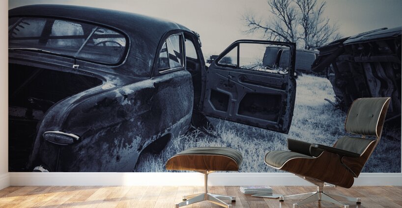 Rustic Relic - Rusted Open Door Wall Murals