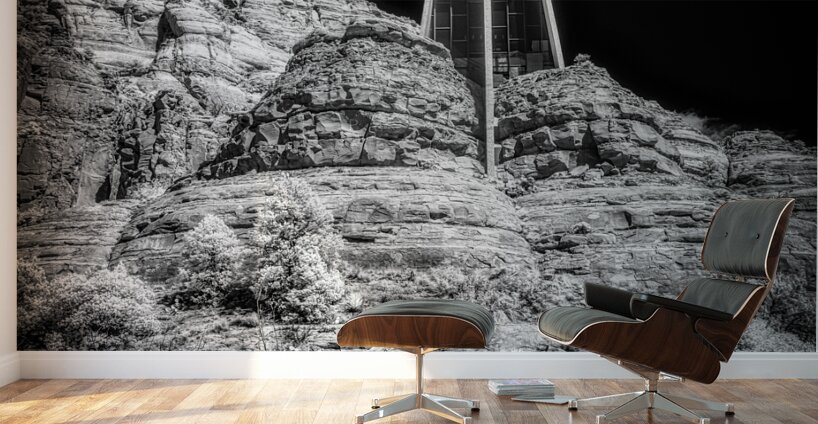 Surreal Stillness in Sacred Shadows Wall Murals