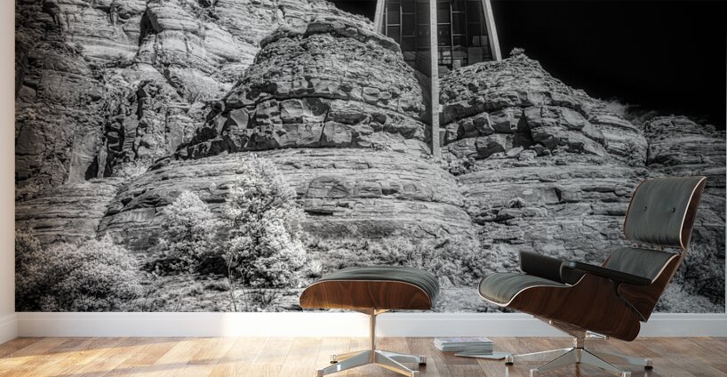 Surreal Stillness in Sacred Shadows Wall Murals