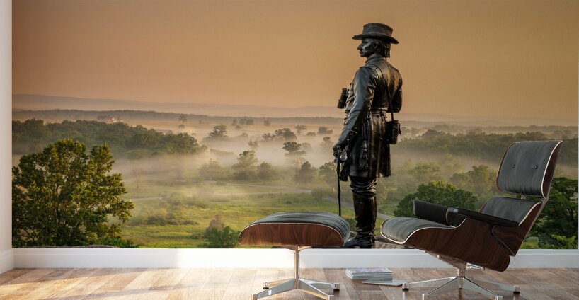 Eternal Watch: General Warren at Dawn Wall Murals