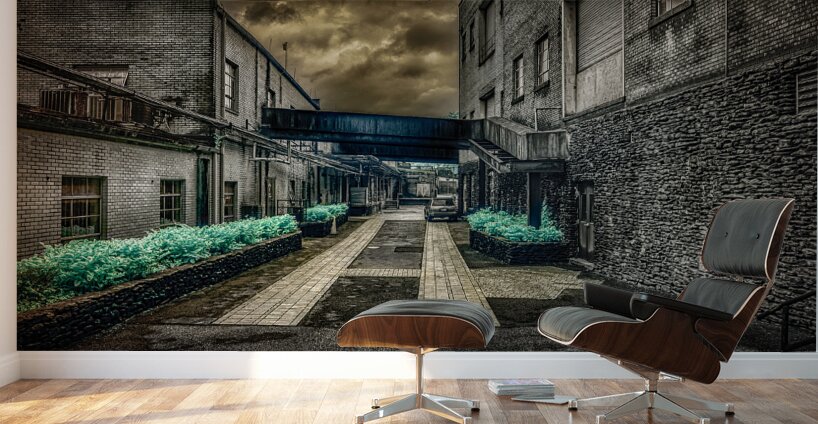 Echoes of History: Uncovering Lynchburgs Historic Bidding Drive  Wall Murals