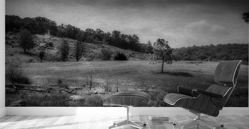 Echoes of Conflict: Little Round Tops Peaceful Remnants Wall Murals