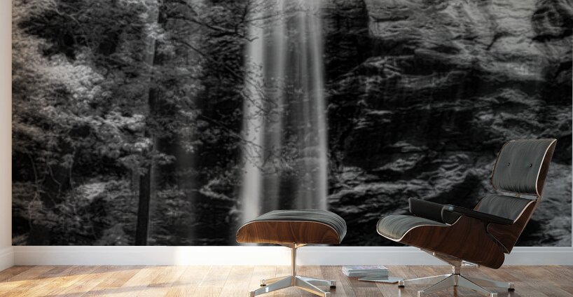 Tranquil Veil   Magenta Falls Wall Murals