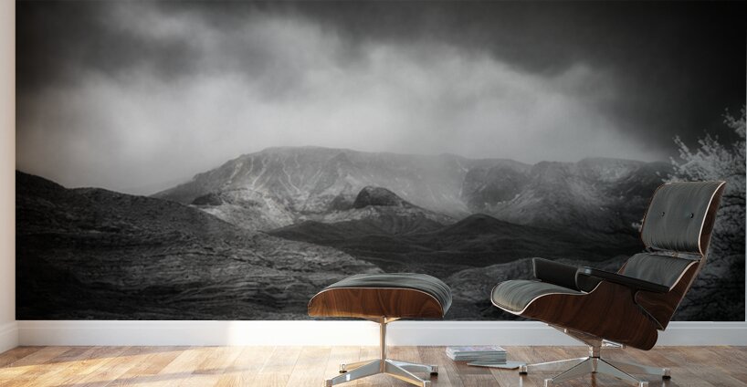 Mountain Storm Whispers Wall Murals