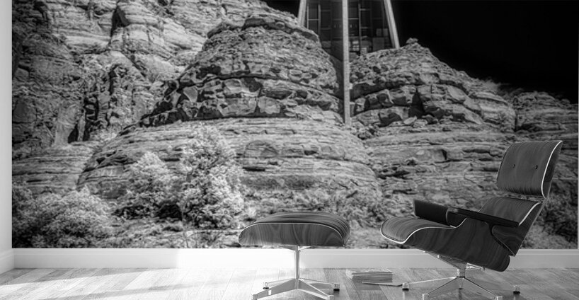 Surreal Stillness in Sacred Shadows Wall Murals