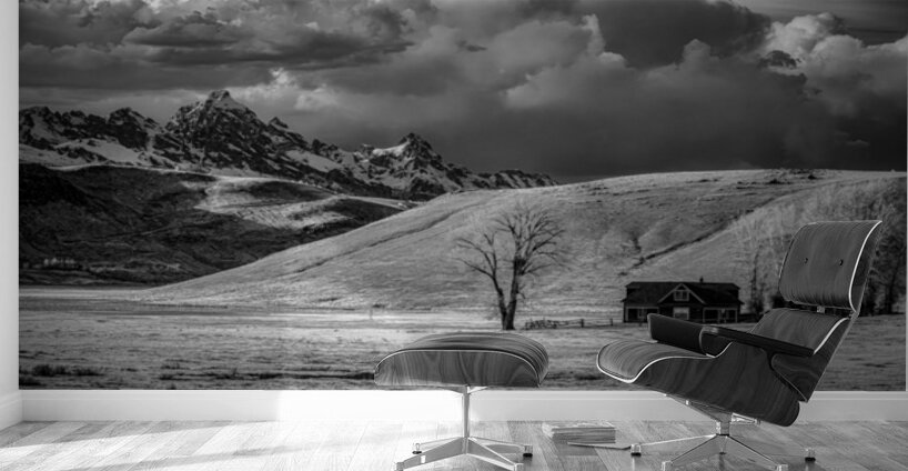 Mountain Homesteads Tale Wall Murals