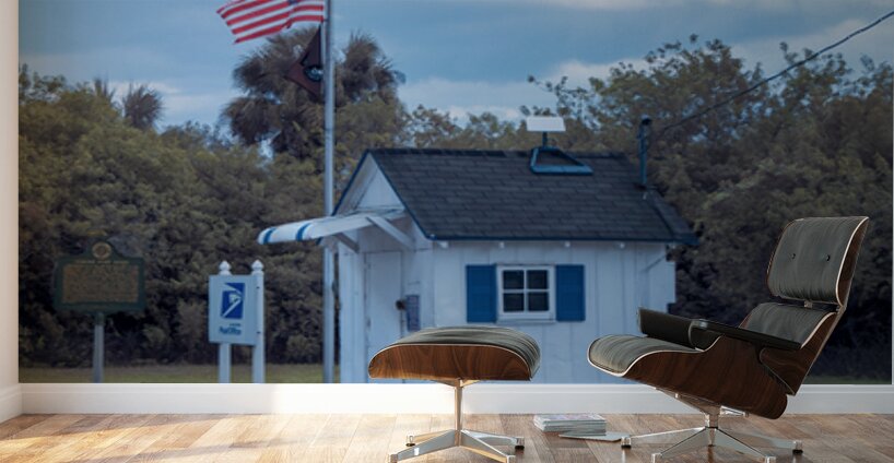 Smallest Post Office Biggest Sky Wall Murals