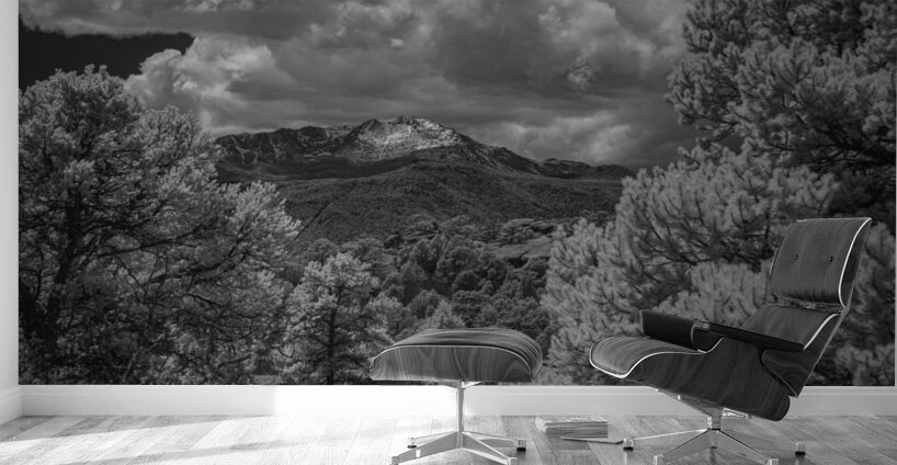 Majestic Pinnacle: A Serene Encounter on Scotchman Trail Garden of the Gods Wall Murals