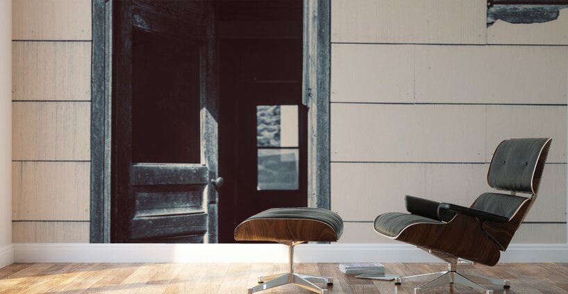 Nebraska Farm Door -2 Wall Murals