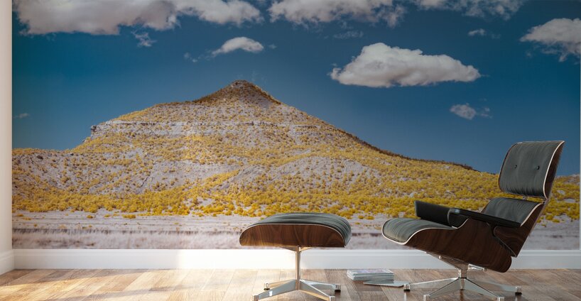 Golden Peak Under Azure Dreams Wall Murals