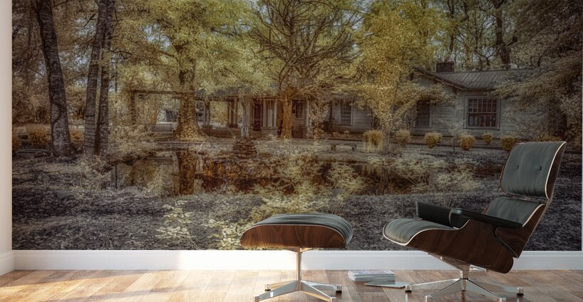 Louisiana Hunting Lodge Wall Murals