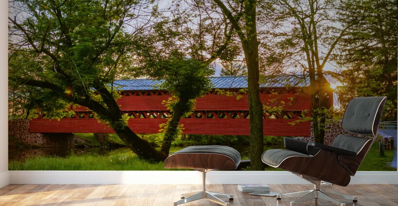 Sunset at Sachs Wall Murals