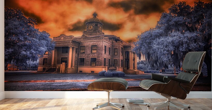 Citrus Countys Fiery Twilight Wall Murals