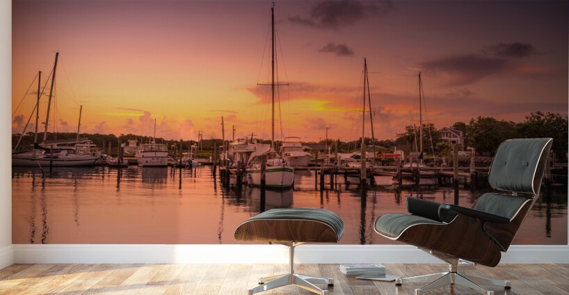 Harbor Light Symphony Wall Murals