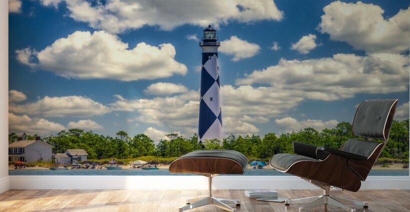 Whispers of Light: Cape Lookout Lighthouse Wall Murals