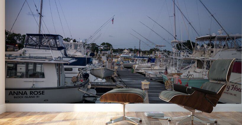 Wharfside Whispers: A Photo Chronicle of Beauforts Charm Wall Murals