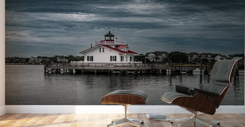 Whispers of Light: Finding Solace at Manteo Lighthouse Wall Murals