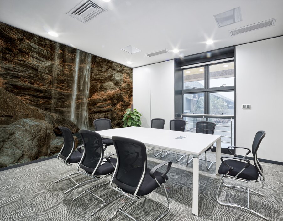 Copper Canopy Falls Wall Printing