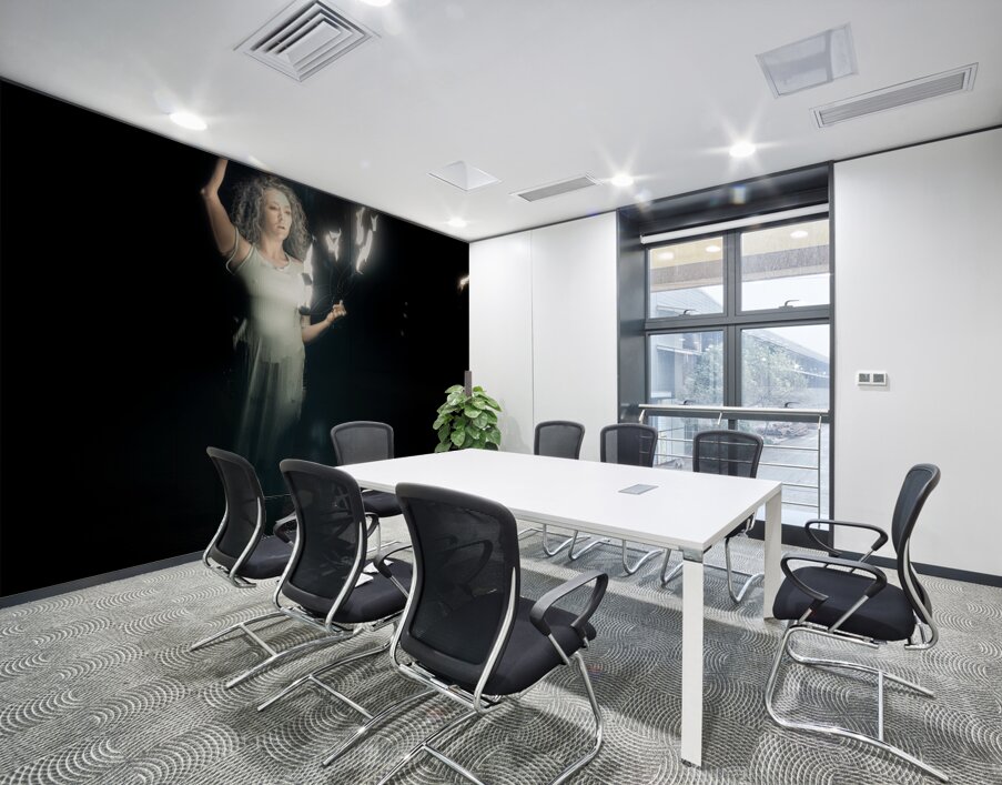 Radiant Flamebearer Wall Printing