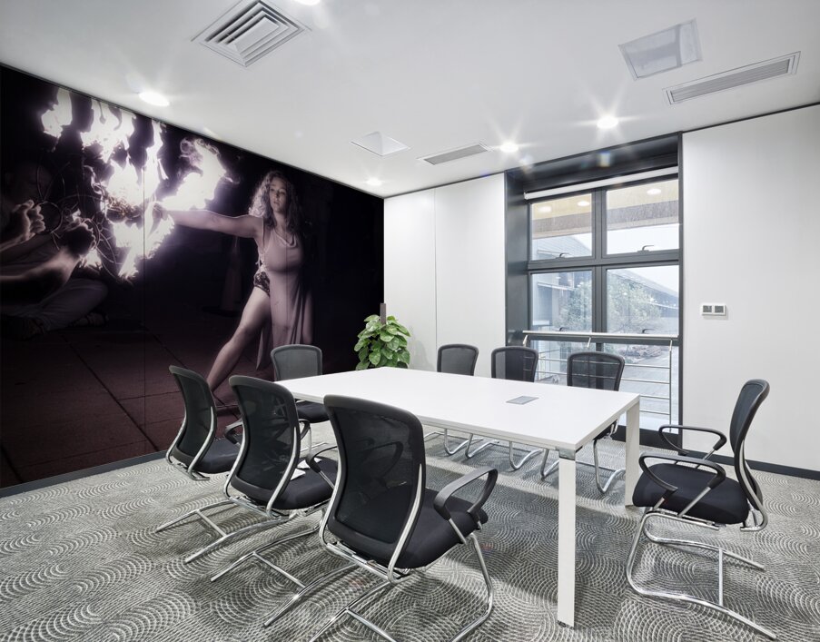 Pyro Poetry Wall Printing