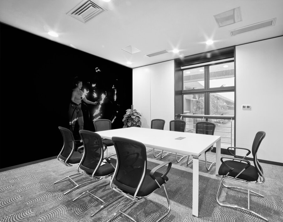 Fiery Dance of Joy Wall Printing