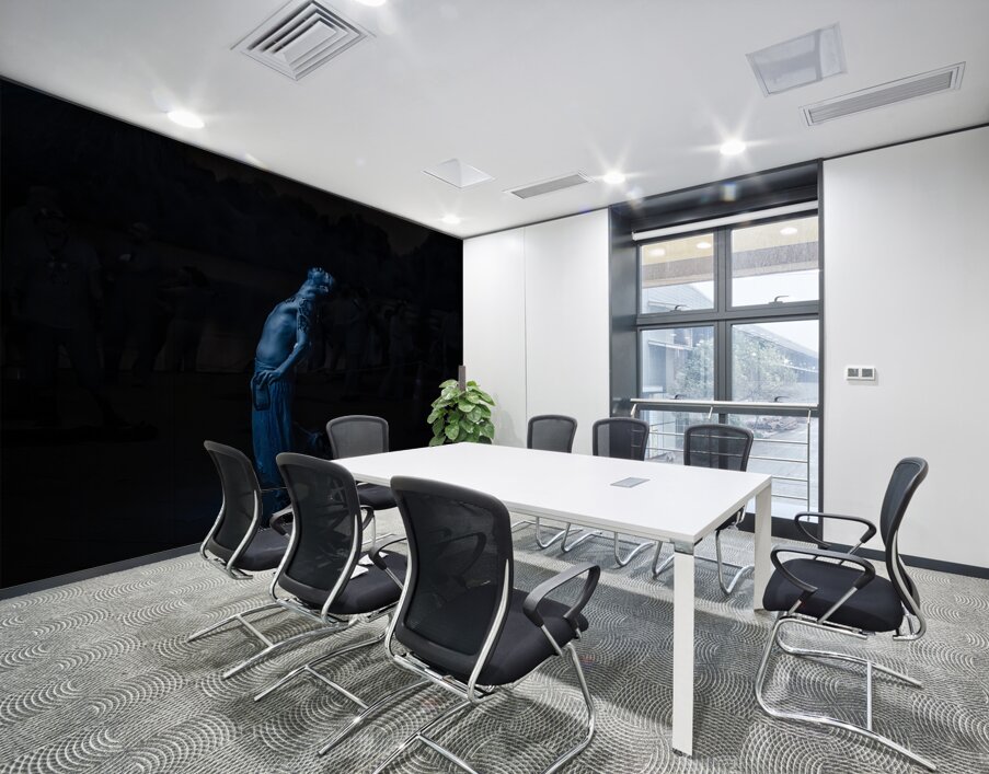 Veil of Infrared Fire  Wall Printing