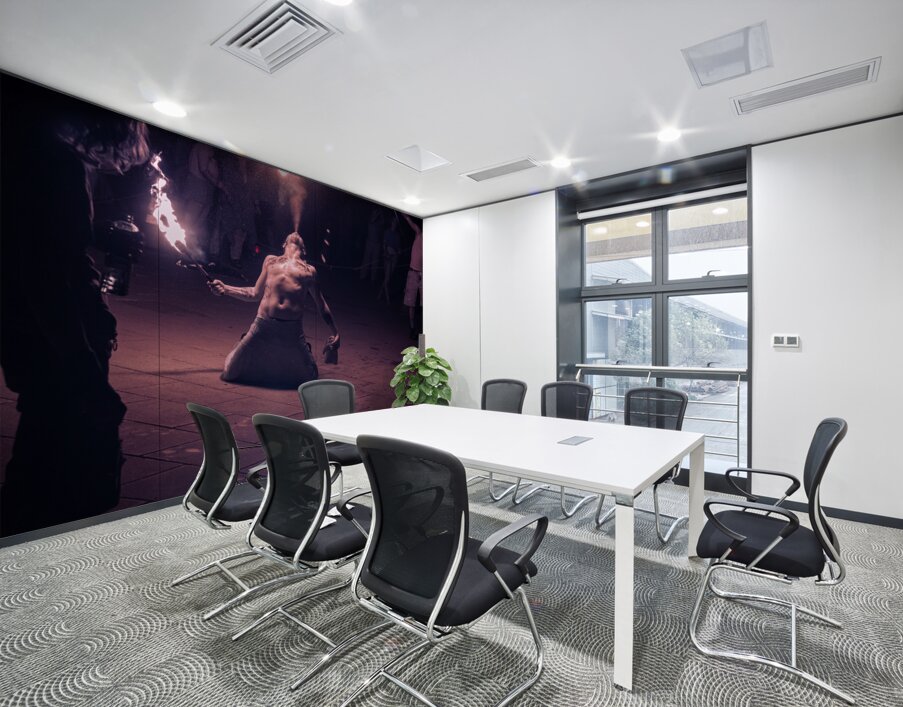 Eruption of Ember Spirit Wall Printing