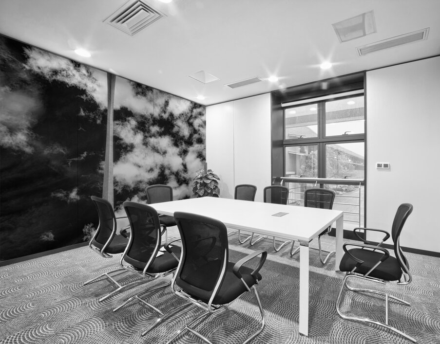 Vertical Symphony in Infrared Wall Printing