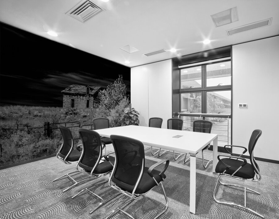 Haunted Echoes of an Abandoned Past Wall Printing