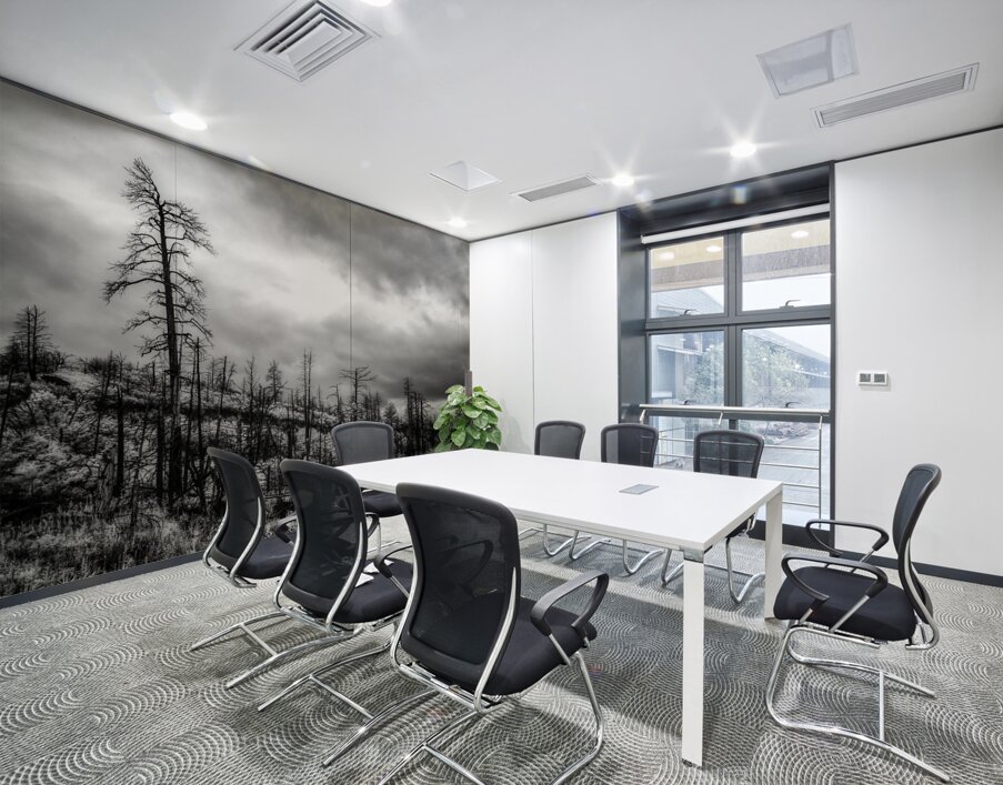 After the Fires Whisper Wall Printing