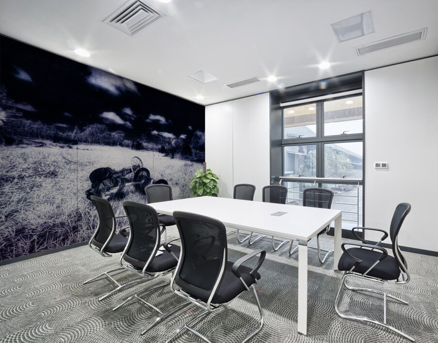 Rustic Relic - Blue Trike Wall Printing