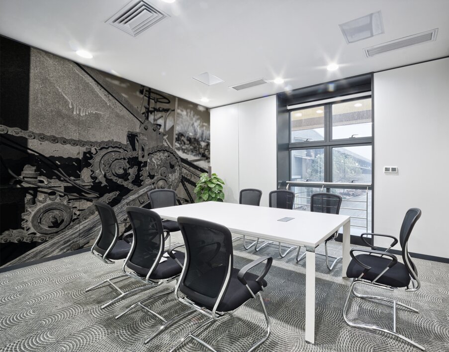 Rustic Relic - Gears Wall Printing